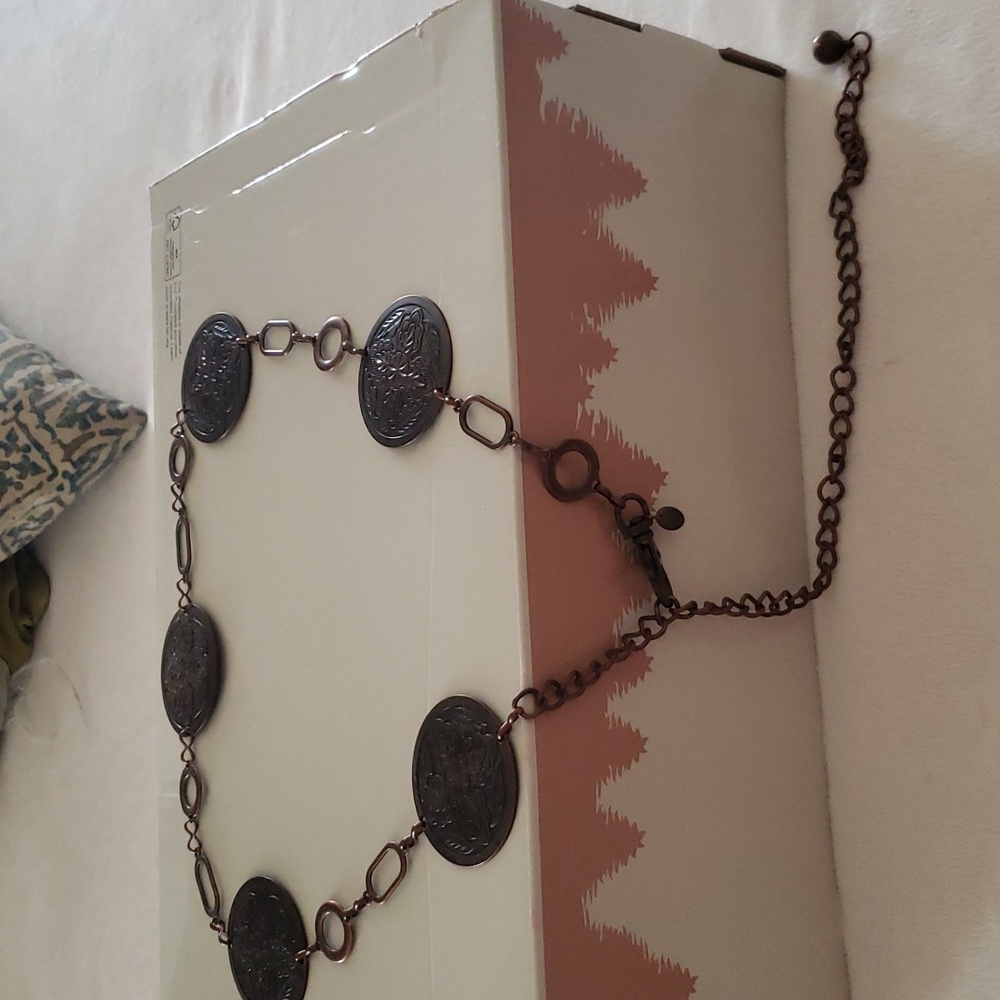Western Concho Accent belt